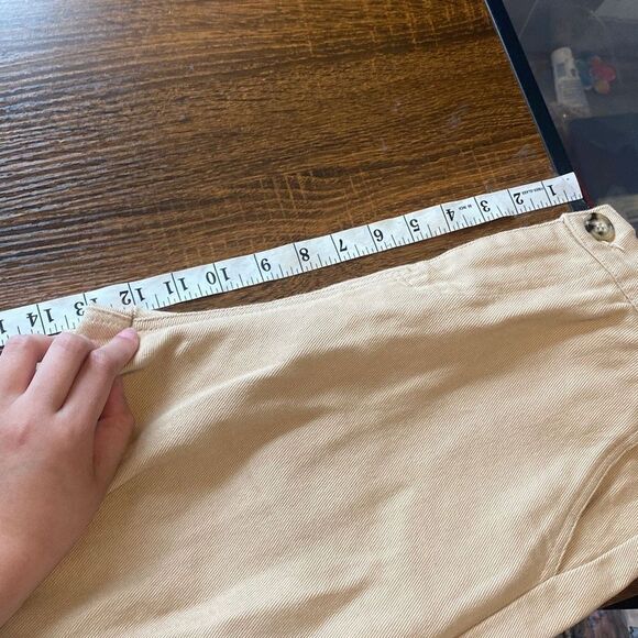 Edit by Nine Womens Khaki Colored Twill Utility Pants Straight Leg Large - Picture 7 of 8